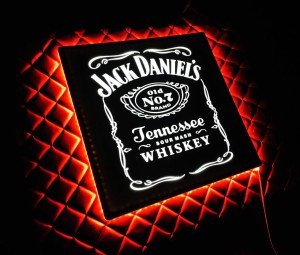 Tablica nad łóżko do ciężarówki 50x50 Jack Daniels 