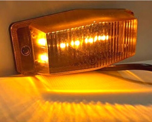 Światło obrysowe Double Burner LED pomarańczowy