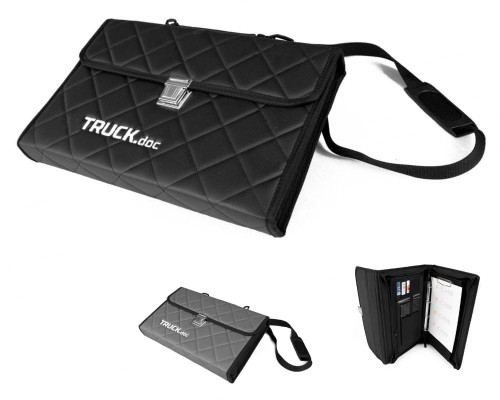 Skórzana teczka dla kierowcy, 42cm x 25cm x 6cm