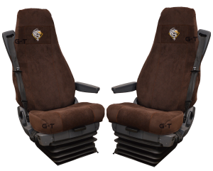 Pokrowce na fotele Scania R, G, P do 2016r.  sztruks.