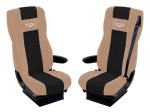Pokrowce na fotele DAF XG+ XG XD XF od 2022r.  (1 pas) sztruks