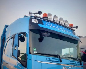 Orurowanie dachowe Volvo Fh4 od 2013r. 