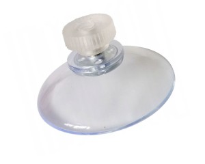 Przyssawka gumowa z gwintem i nakrętką