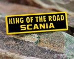 Przypinka metalowa PIN King of the Road Scania