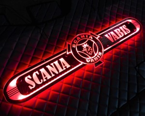 Lustro nad łóżko do kabiny ciężarówki LED