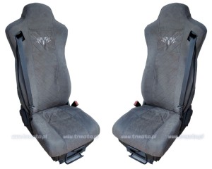 Pokrowce na fotele Iveco S-way od 2019r. welurowe