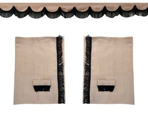 Zasłony przednie do kabiny ciężarówki