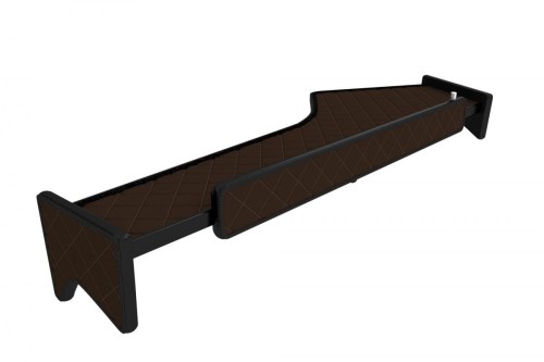 Półka na kokpit Ford F-max LED ! brązowa ! od ręki !