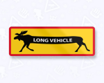 Naklejka Long Vehicle