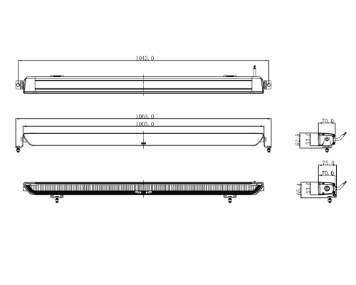 Reflektor-Dalekosiężny-Listwowy-OZZ-XB1-P40″-White-(104 cm)