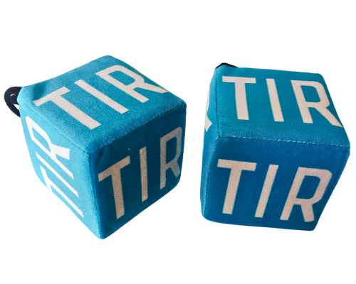 Kostki pluszowe TIR, BUS "TIR"