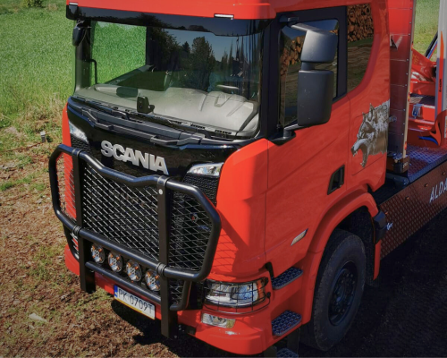 Orurowanie-czołowe-outland-(KANGUR)-Scania-R/S-(zderzak wysoki)