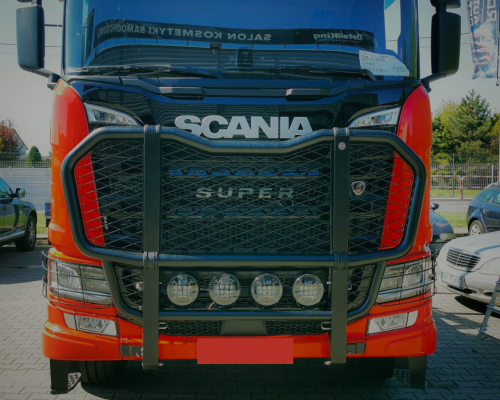 Orurowanie-czołowe-outland-(KANGUR)-Scania-R/S-(zderzak wysoki)