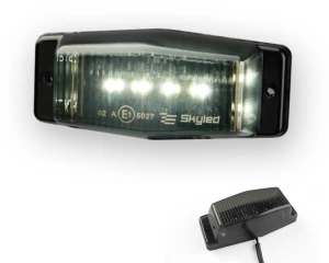 Światło obrysowe Double Burner LED BIAŁY (dymiony klosz)