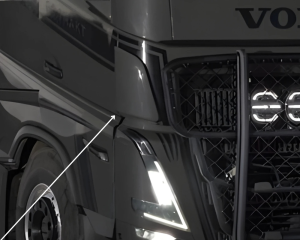 Owiewki przeciwbłotne (policzki) Volvo FH5, FH4