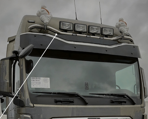 Orurowanie dachowe MAN TGX II 2020- GX, GM individual