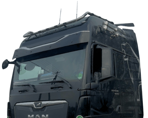 Orurowanie dachowe MAN TGX II 2020- GX, GM Długie ramie do owiewki