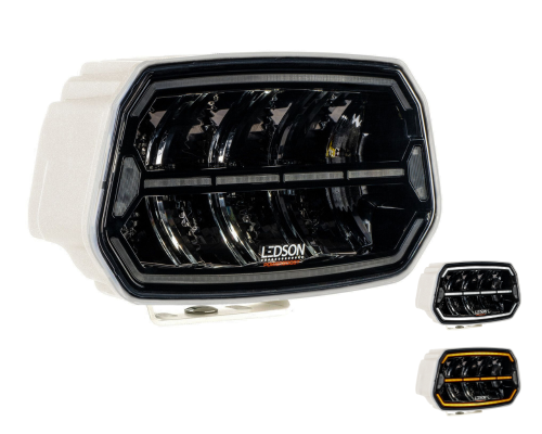 Reflektor dalekosiężny LEDSON EPIX10+ 10″ Biały z funkcją strobo oraz powerboost