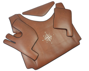 Dywaniki gładkie eko-skóra Renault T, T EVO wersja z tunelem HAFT