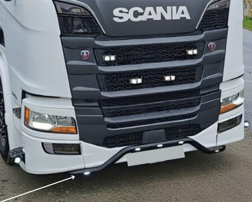 Orurowanie rama pod zderzak Scania S R