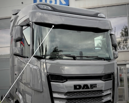 Osłona przeciwsłoneczna (37 cm) DAF XG XF od 22r. (wraz z zestaw montażowym) TruckKing
