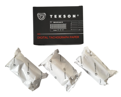 Papier do tachografu cyfrowego, termopapier rolki 3 szt