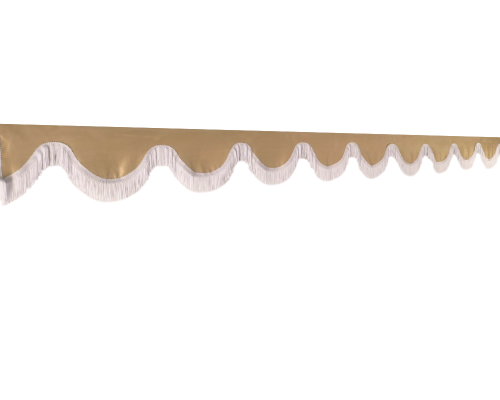 Falbana blenda poprzeczka szal na szybę (JEDNOWARSTWOWA)