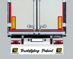 Chlapacz naczepy, Fartuch naczepy TIR 240 x 35 cm Truckstyling Poland
