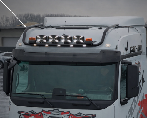 Orurowanie dachowe S-L-T Mercedes Actros L Procabin, MP5 MP4 Bigspace