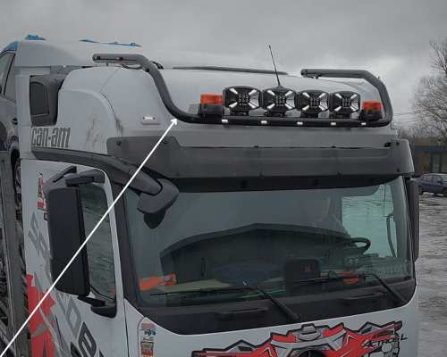 Orurowanie dachowe S-L-T Mercedes Actros L Procabin, MP5 MP4 Bigspace