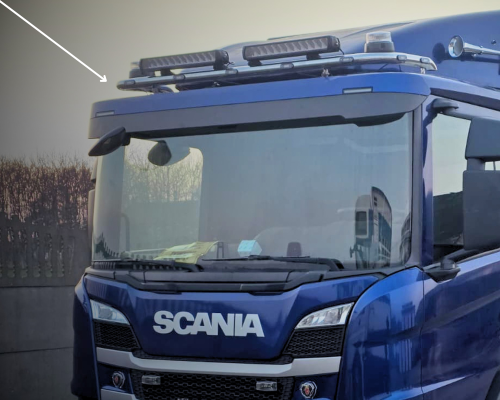 Orurowanie dachowe Scania R G P nextgen od 2016r. Low Roof niski dach