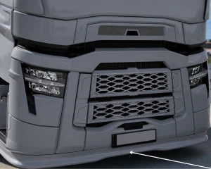 Dokładka / Spojler pod zderzak Renault T 