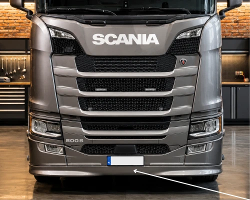 Dokładka / Spojler pod zderzak Scania R/S nextgen zderzak wysoki