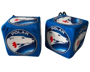 Kostki pluszowe TIR, BUS "Polar Express"