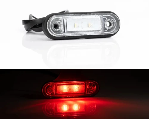 Lampa obrysowa LED Fristom FT-015 LED Czerwona