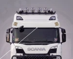 Osłona przeciwsłoneczna Classic (35cm)  Scania R/S NG od 2016r. (wraz z zestaw montażowym)