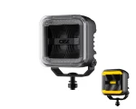 Lampa robocza OZZ SQR 3″ czarna + stroboskop