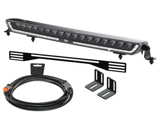 Reflektor dalekosiężny OZZ XB1 P27” 180W z kompletnym zestawem montażowym do Volvo FH AERO