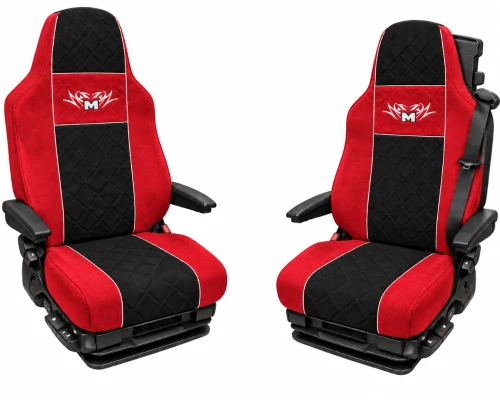 Pokrowce na fotele MAN TGX II od 2020r. 2 pasy
